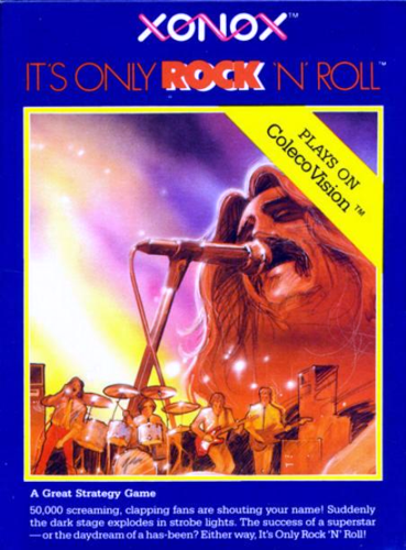 It's Only Rock and Roll box art for Colecovision
